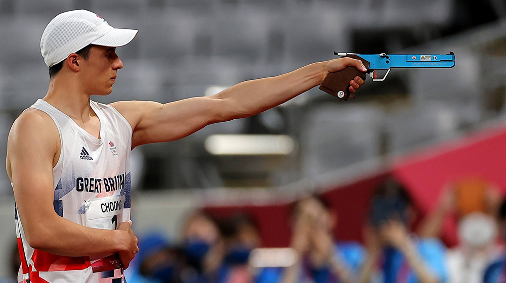 Gold for left-handed Joe Choong in men’s modern pentathlon