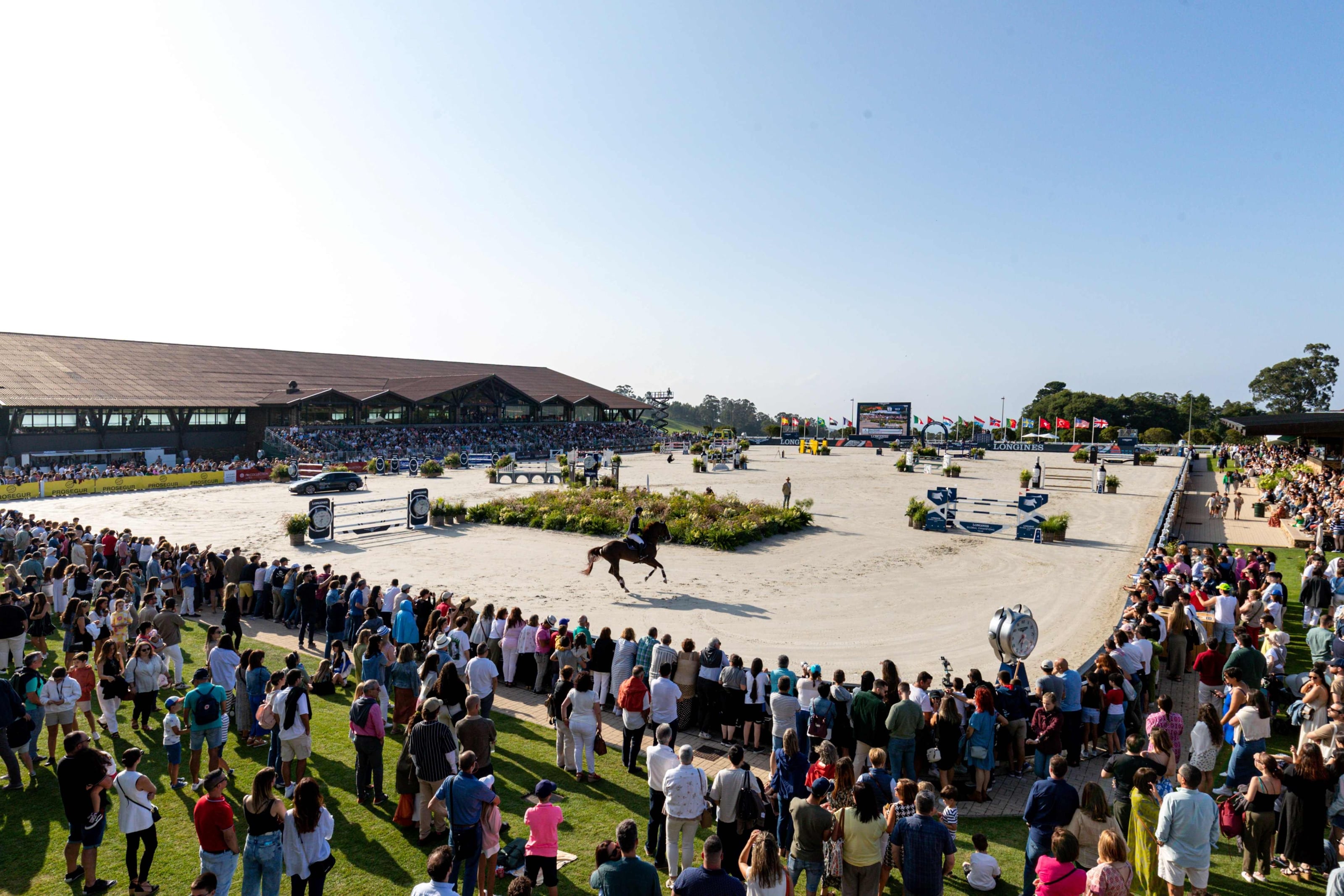 Tenth Longines Global Champions Tour venue in A Coruña, Spain