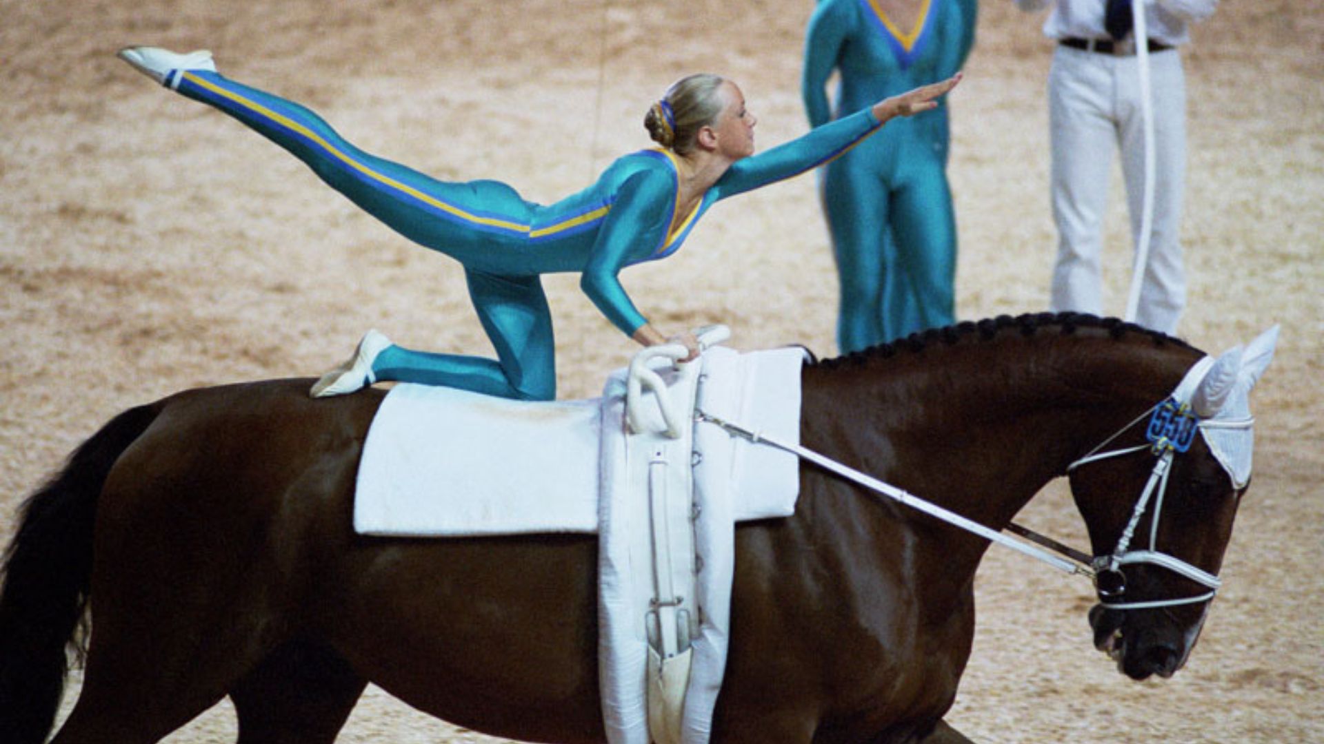 Equestrian vaulting, the discipline that unites gymnastics and horses