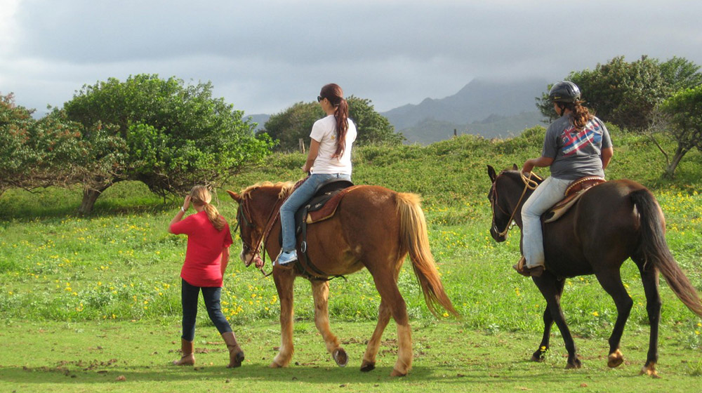 Horse riding help women tone core and lower muscles