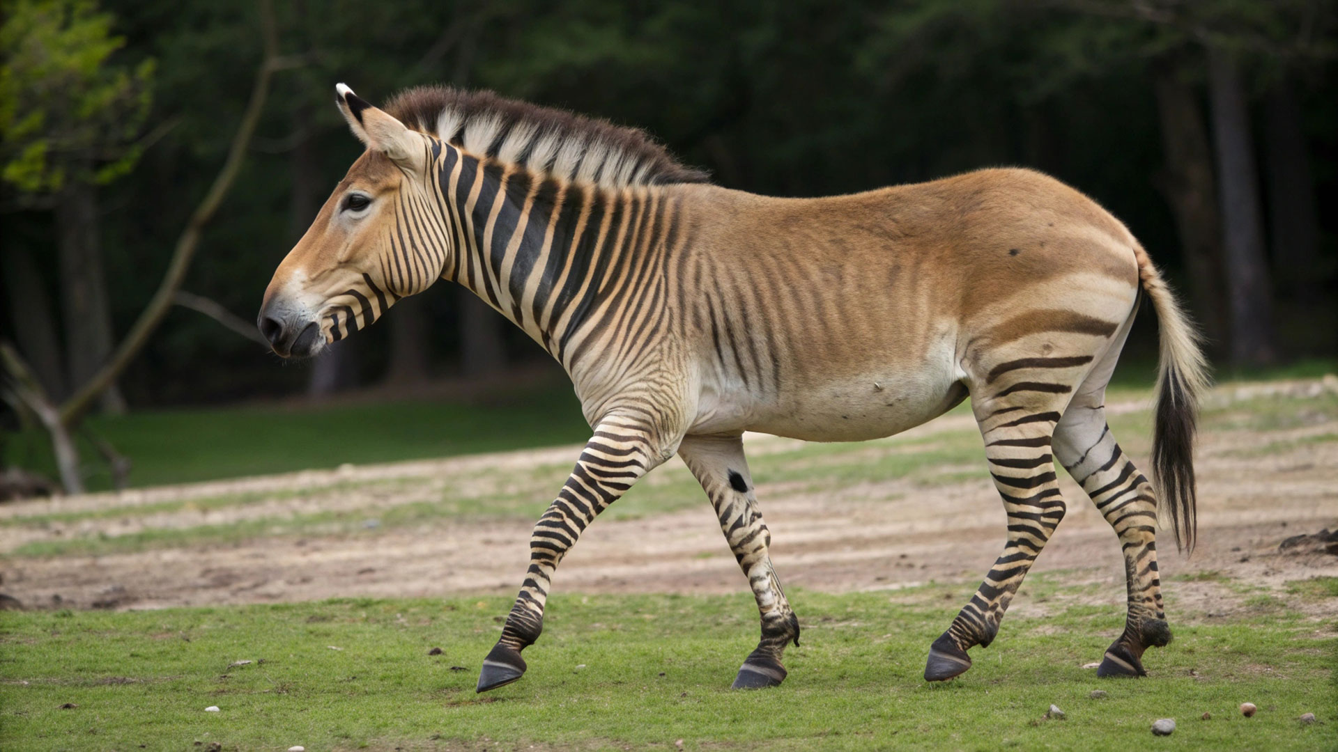 Zorse: The Incredible Hybrid Between a Horse and a Zebra