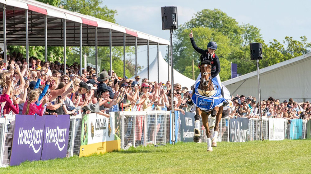 Laura Collett is crowned Badminton winner