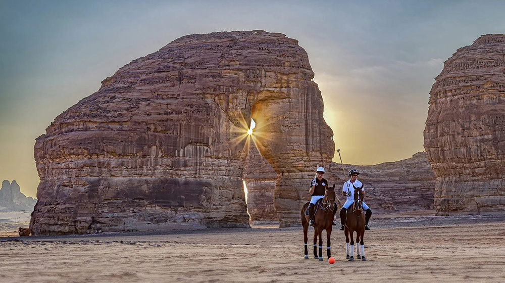 AlUlA is the magical scenery for the first ever Desert Polo